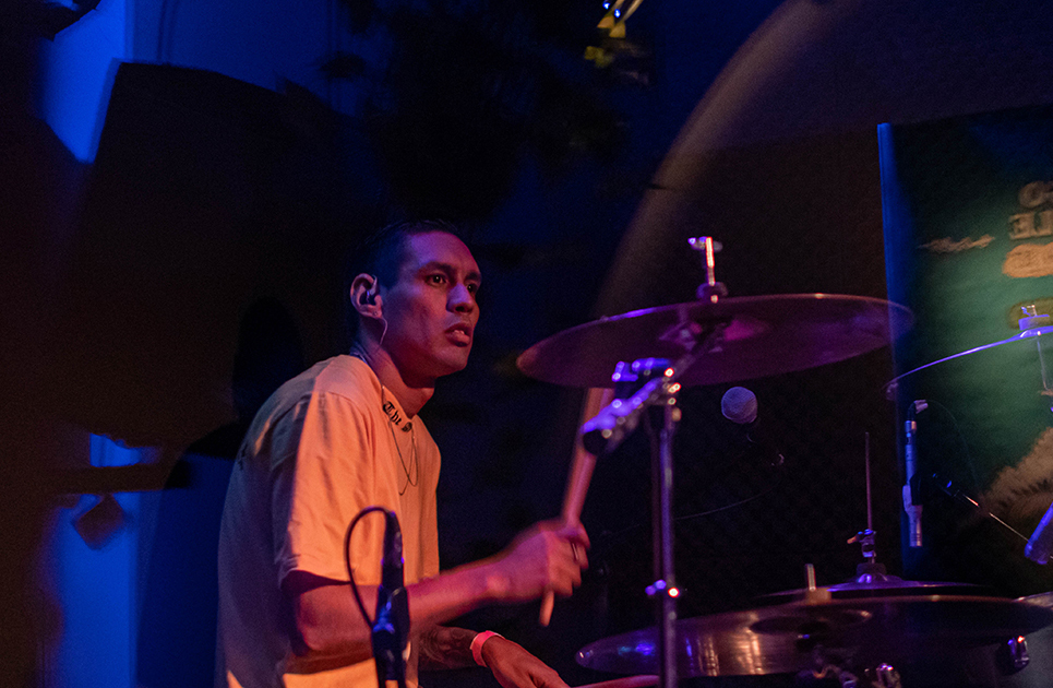 foto del baterista de Carpir Pablo