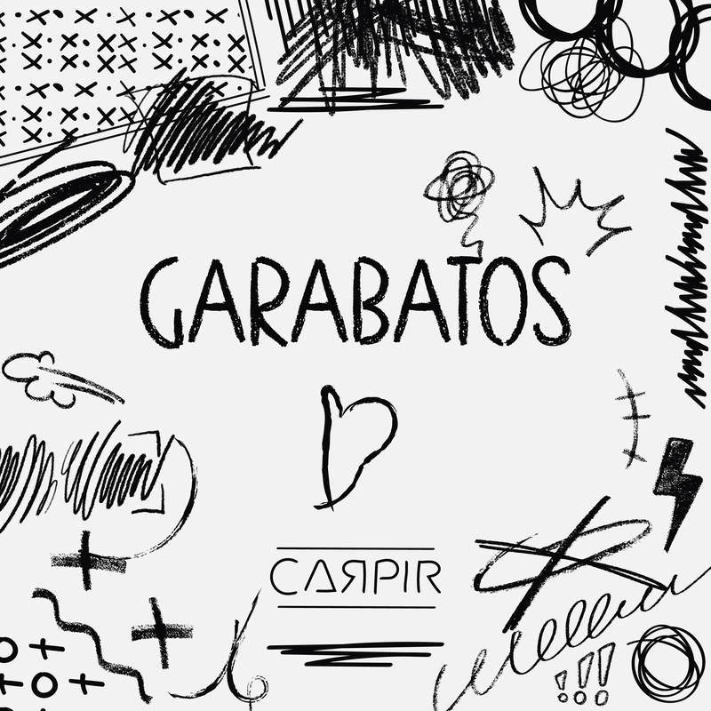 Tapa de Garabatos el single
